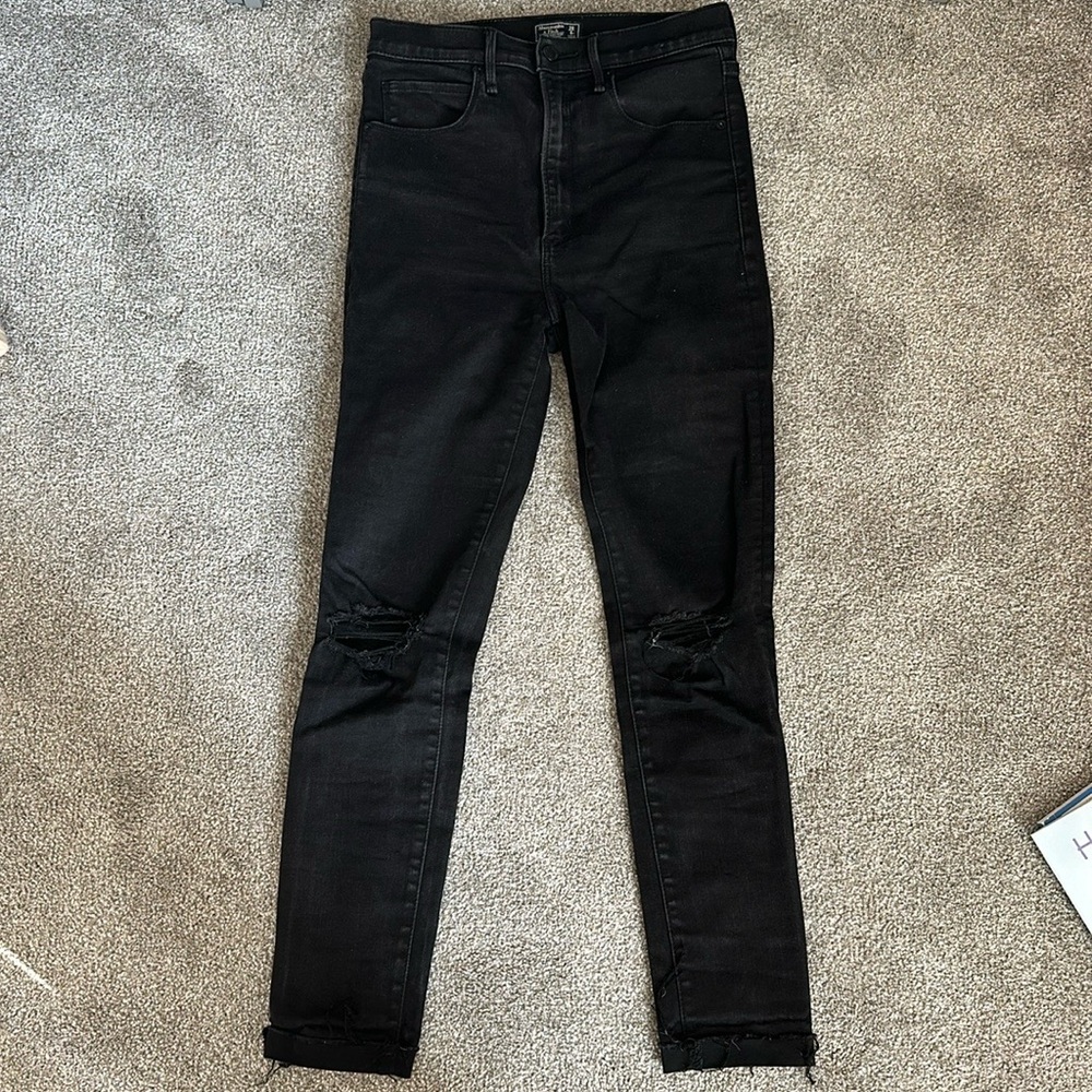 Abercrombie Black Jeans 28/6
